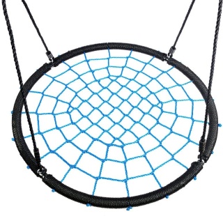 Huśtawka ażurowa bocianie gniazdo dla dzieci 100cm