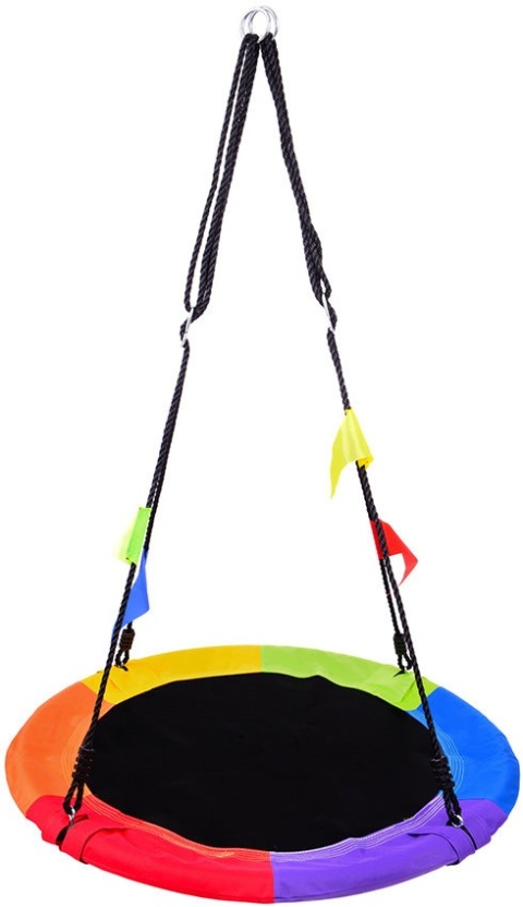 Huśtawka ogrodowa bocianie gniazdo dla dzieci 100 cm