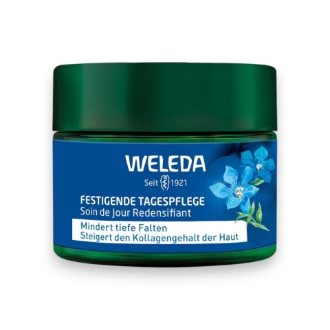 Konturujący krem na dzień z goryczką i szarotką alpejską wygładza, ujędrnia i spłyca zmarszczki; do cery dojrzałej