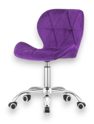 Krzesło obrotowe VASTO OFFICE VELVET PURPLE