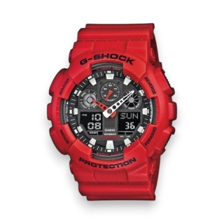 ZEGAREK MĘSKI CASIO G-SHOCK GA-100B-4AER (zd135d)