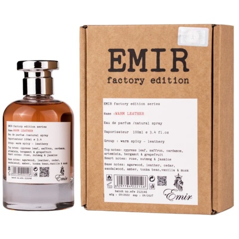 Arabskie Perfumy Emir Warm Leather Factory Edition – 100 ml