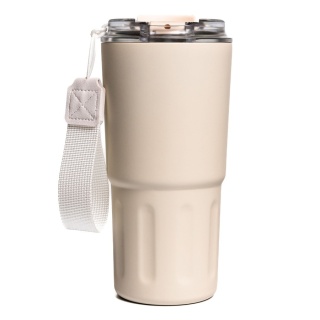 Kubek Termiczny Peterson 600ml – Stal Nierdzewna, Słomka, Ustnik