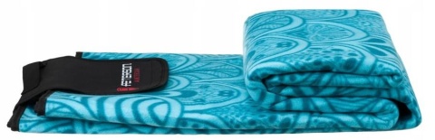 Materiałowy koc piknikowy z wodoodporną izolacją - Peterson