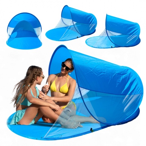 Namiot Plażowy Przewiewny – Składany Parawan Ochronny 200x120cm