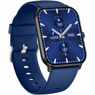 Smartwatch Damski Gravity GT36-6 Złoty Mesh | Pulsometr i Powiadomienia