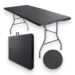 Stół Cateringowy Składany 70x180cm – Wodoodporny, do Ogrodu i na Kemping