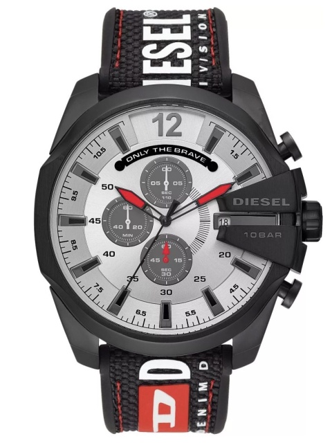 Zegarek Męski Diesel DZ4512 Mega Chief – Nylonowy Pasek i Chronograf
