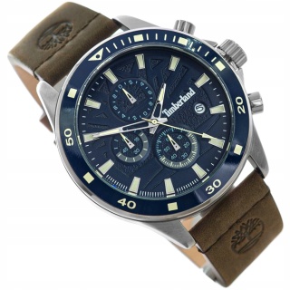 Zegarek Męski Timberland TDWGC9000402 Pinkerton – Granatowa Tarcza