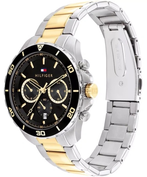 Zegarek Męski Tommy Hilfiger Jordan 1792095 – Srebrny Chronograf