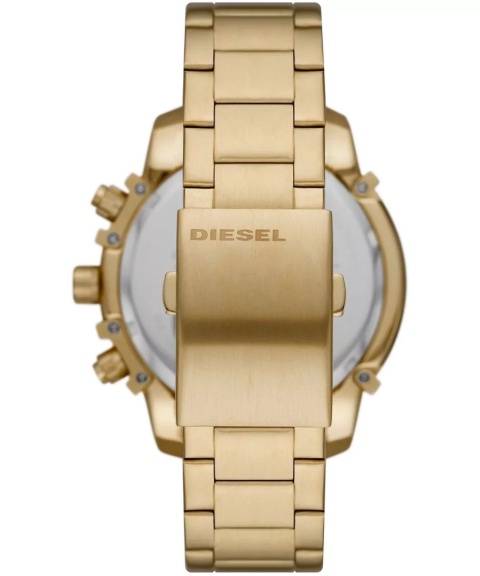 Złoty Zegarek Męski Diesel Griffed DZ4522 – Chronograf z Czarną Tarczą