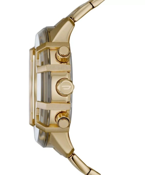 Złoty Zegarek Męski Diesel Griffed DZ4522 – Chronograf z Czarną Tarczą