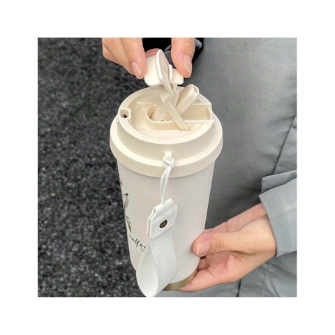 bek Termiczny z Uchwytem i Ustnikiem – Przenośny, 550ml BD28WZ1