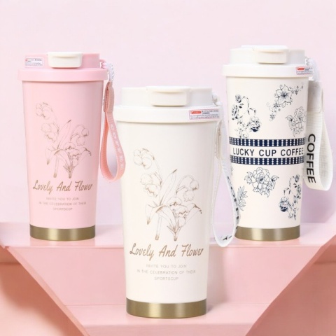 bek Termiczny z Uchwytem i Ustnikiem – Przenośny, 550ml BD28WZ1