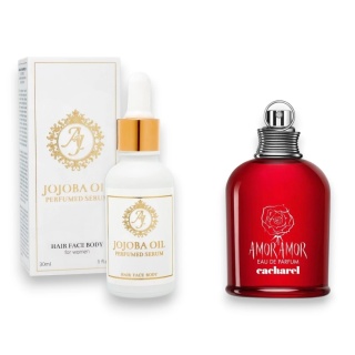 AJ Jojoba OIL 64 | Perfumowany olejek jojoba zapach Cacharel - Amor Amor