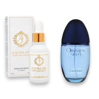 AJ Jojoba OIL 69 | Perfumy w olejku jojoba zapach Calvin Klein - Obsession Night