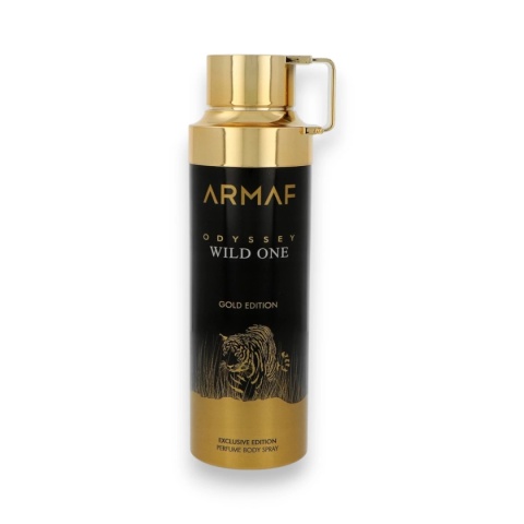 Armaf Odyssey Wild One Gold Edition – Męski Body Spray 200ml | Trwałość i Styl