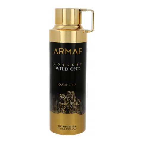 Armaf Odyssey Wild One Gold Edition – Męski Body Spray 200ml | Trwałość i Styl