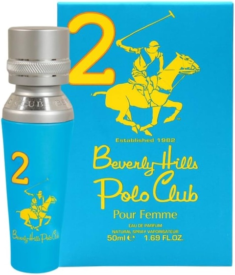 Beverly Hills Polo Club No. 2 – Woda Perfumowana dla Kobiet 50 ml