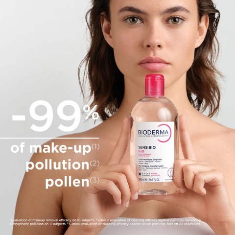 Bioderma Sensibio H2O 500ml – Kultowy Płyn Micelarny do Cery Wrażliwej