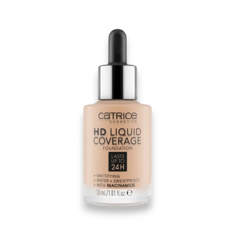Catrice HD Liquid Coverage Foundation 010 Light Beige 30 ml – Podkład Kryjący