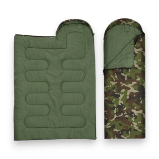 Lekki Śpiwór Turystyczny Moro 2w1 – Mumia i Kołdra z Pokrowcem SWR01