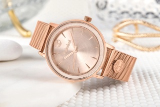 Zegarek Damski Timberland Esmond TBL.15961MYR/32MM – Różowe Złoto + Box