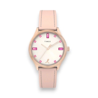 Zegarek Damski Timex Dress TW2V95800 Rose Gold – Edycja Specjalna BCRF