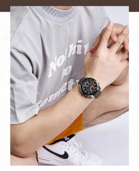 Zegarek Męski Naviforce NF9197L S/B/D.BN – Dual Display + Box