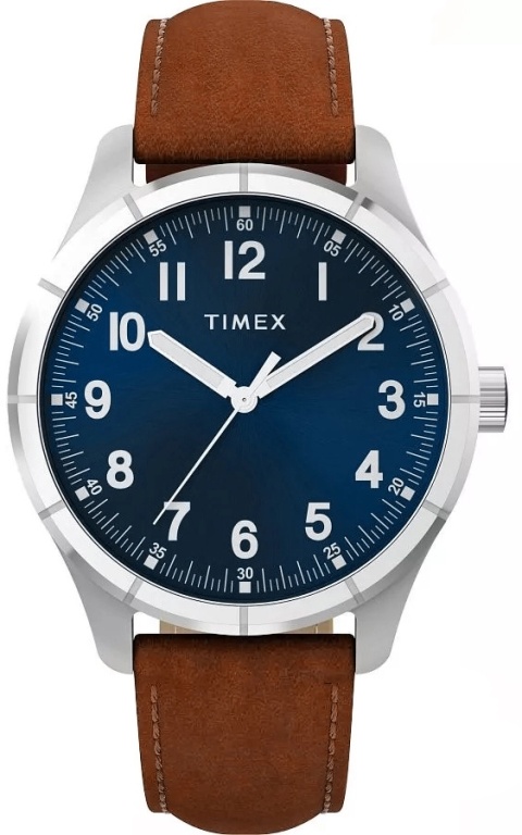 Zegarek Męski Timex Main Street TW2Y16200 – Klasyka na Skórzanym Pasku