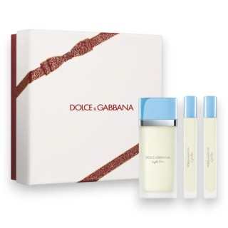 Zestaw Dolce & Gabbana Light Blue dla Kobiet – EDT 50ml + 2x10ml | Oryginał