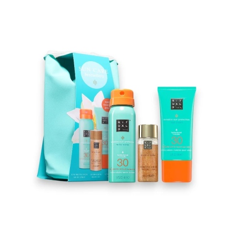 Zestaw Rituals The Ritual of Karma – Ochrona SPF 30 i Olejek z Drobinkami
