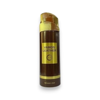 Dezodorant Męski Camara Vamos Leather 200ml – Wyrazisty Skórzany Zapach