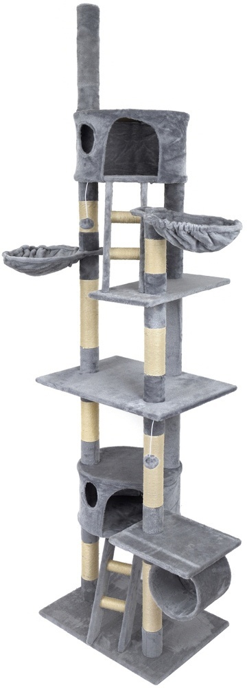 Drapak sufitowy dla kota XXXL – Stabilna Kocia Wieża, Legowiska i Budki