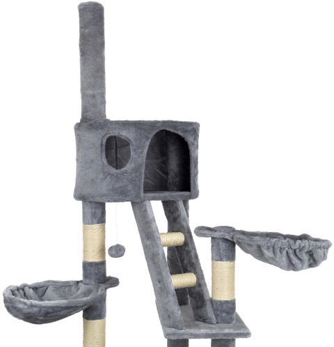 Drapak sufitowy dla kota XXXL – Stabilna Kocia Wieża, Legowiska i Budki