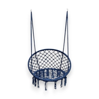 Huśtawka ogrodowa ażurowa fotel wiszący bocianie gniazdo