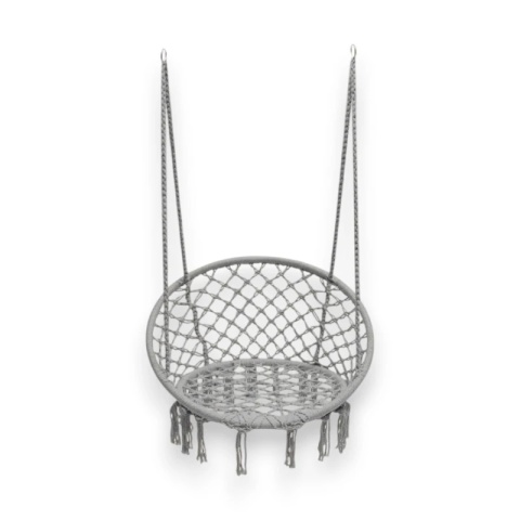 Huśtawka ogrodowa ażurowa fotel wiszący bocianie gniazdo