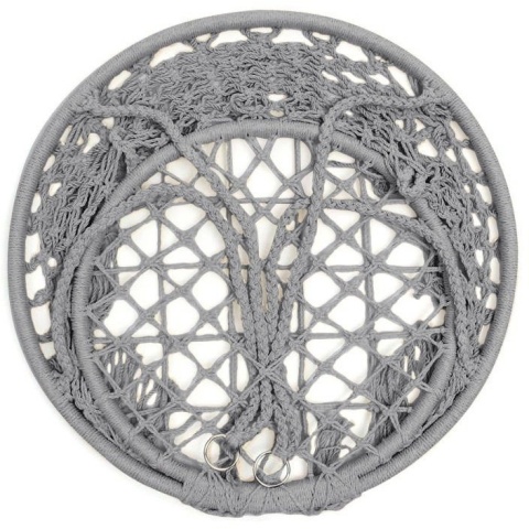 Huśtawka ogrodowa ażurowa fotel wiszący bocianie gniazdo