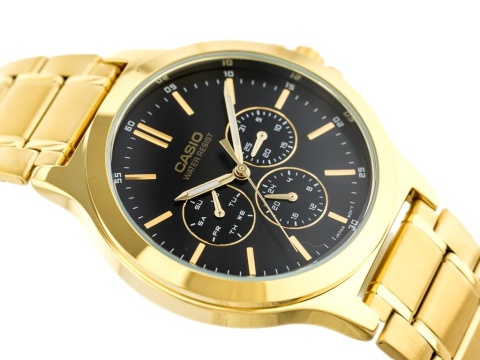 Zegarek Męski Casio MTP-V300G-9AUDF - Złoty