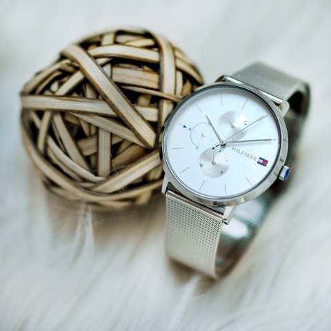 Zegarek damski Tommy Hilfiger 1781942 Srebrny | Klasyka i Styl