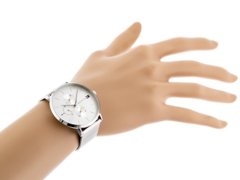 Zegarek damski Tommy Hilfiger 1781942 Srebrny | Klasyka i Styl