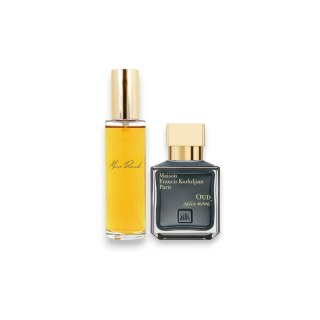 Francuskie perfumy z feromonami inspiracja Oud Satin Mood Maison Francis Kurkdjian