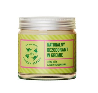 Dezodorant w kremie z ziemią okrzemkową LEŚNA RÓŻA