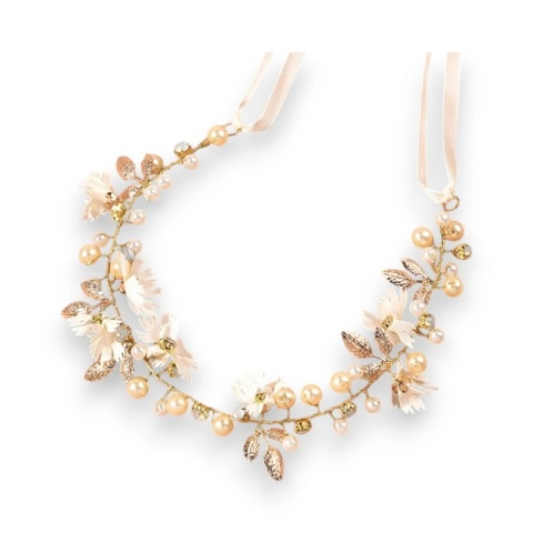 Opaska DO WŁOSÓW Ślubna Kolekcja GS33Z