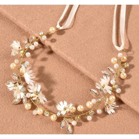 Opaska DO WŁOSÓW Ślubna Kolekcja GS33Z