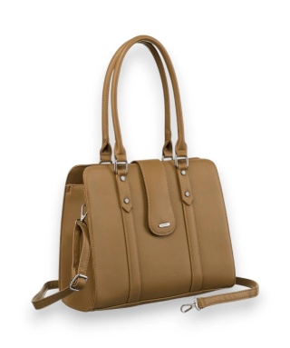 Elegancka shopperka damska ze skóry ekologicznej - Rovicky