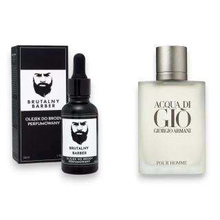 Olejek do brody o zapachu Armani - Acqua Di Gio