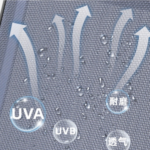 Leżak ogrodowy, leżanka dwuosobowa z baldachimem szary 200x173x155cm LE02