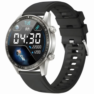 SMARTWATCH MĘSKI GRAVITY GT10-8 - AMOLED, DODATKOWY PASEK (sg046h)