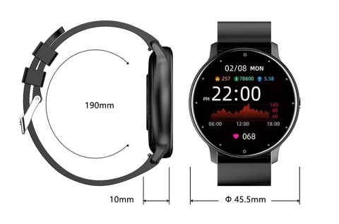 Smartwatch GIEWONT Czarny GW120-2 Pro